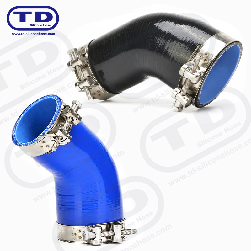 Silicone 45 ° Hose Reducer