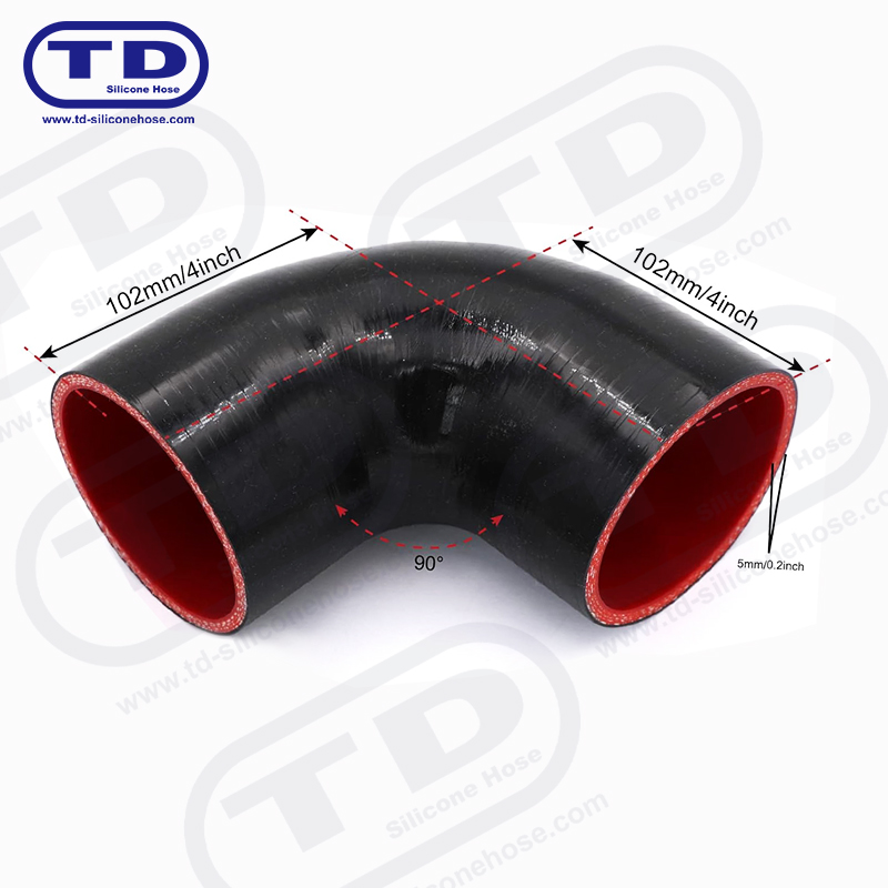 Silicone 90 ° Hose Elbow