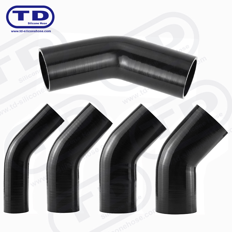 Silicone 45 ° Hose Elbow