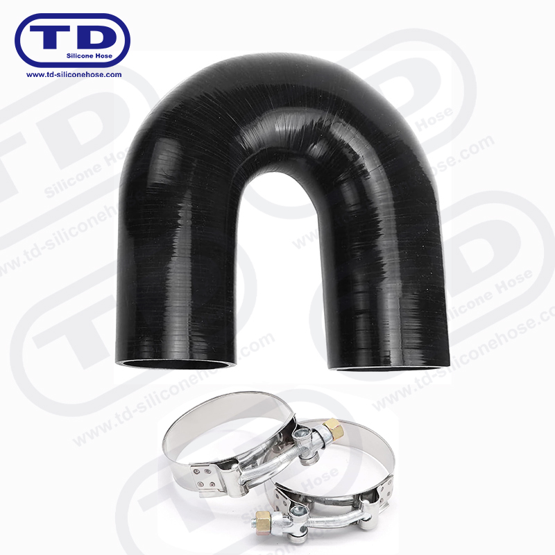 Silicone 180 ° Hose Elbow (Hose cruth U)