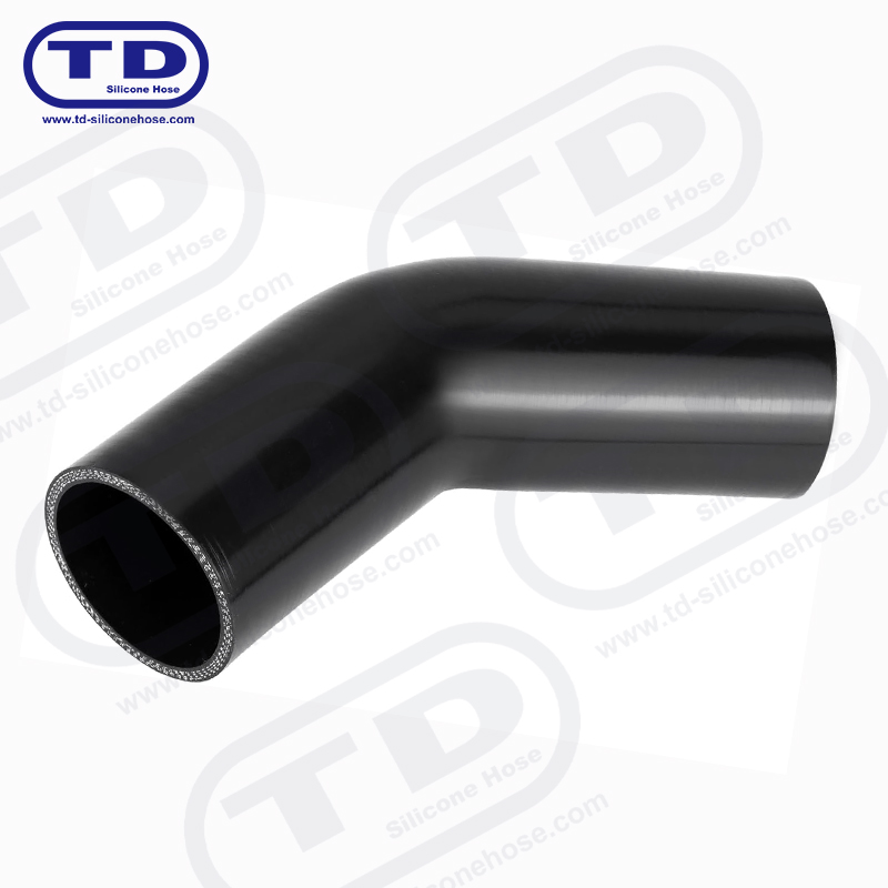 Silicone 45 ° Hose Elbow