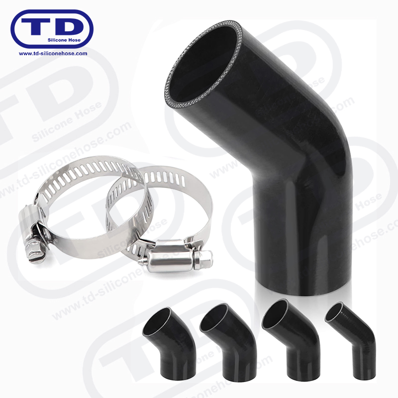 Silicone 45 ° Hose Elbow