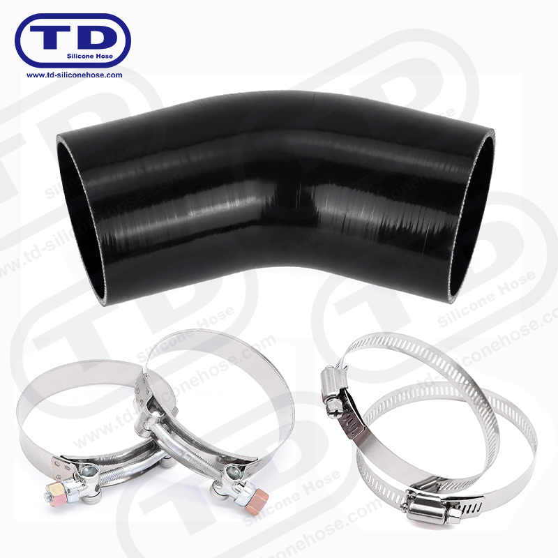 Silicone 45 ° Hose Elbow