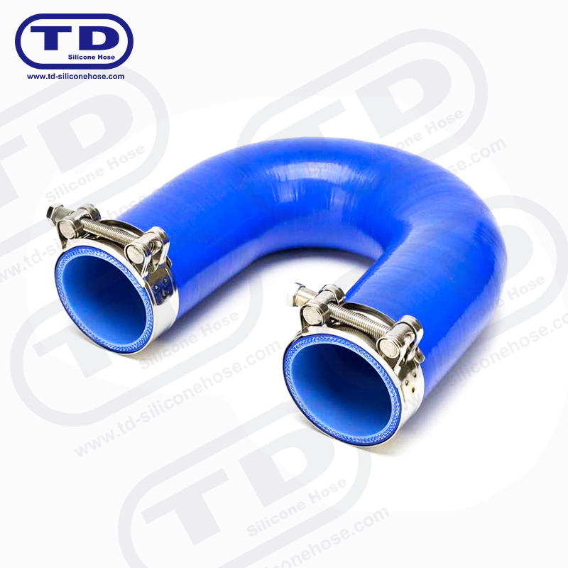 Silicone 180 ° Hose Elbow (Hose cruth U)