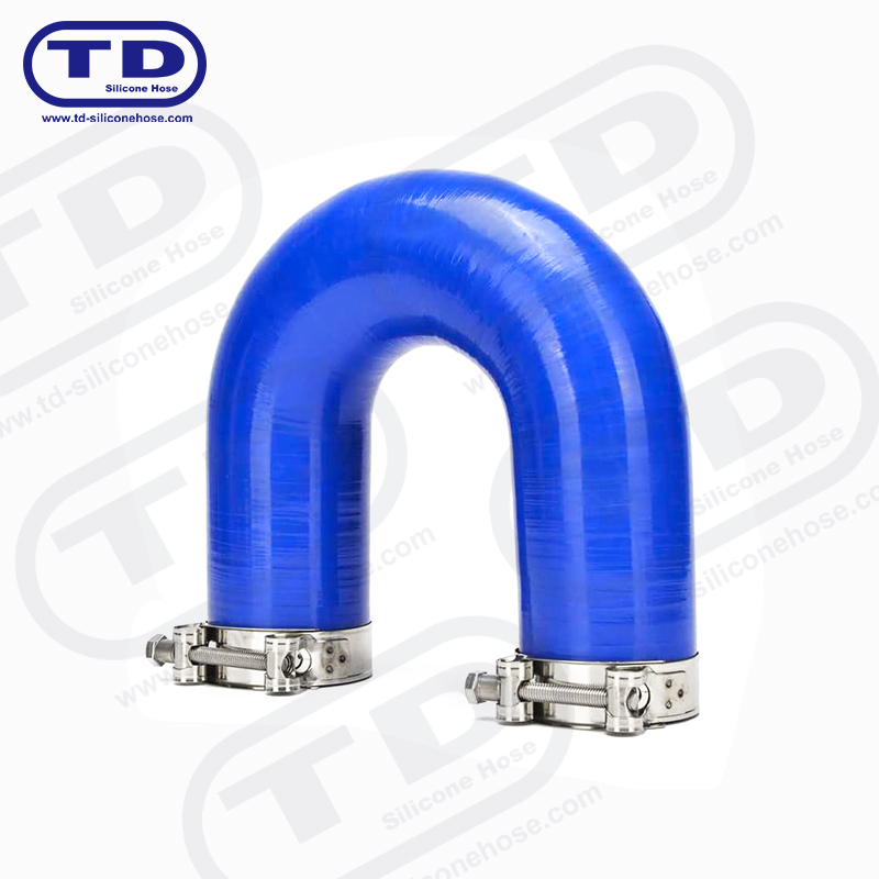 Silicone 180 ° Hose Elbow (Hose cruth U)