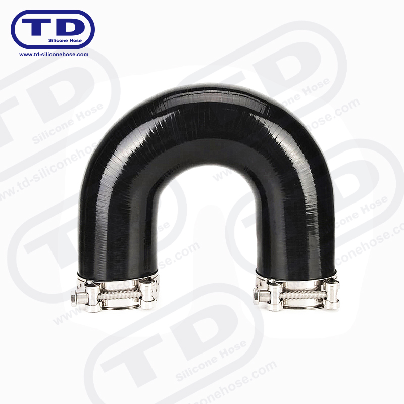Silicone 180 ° Hose Elbow (Hose cruth U)