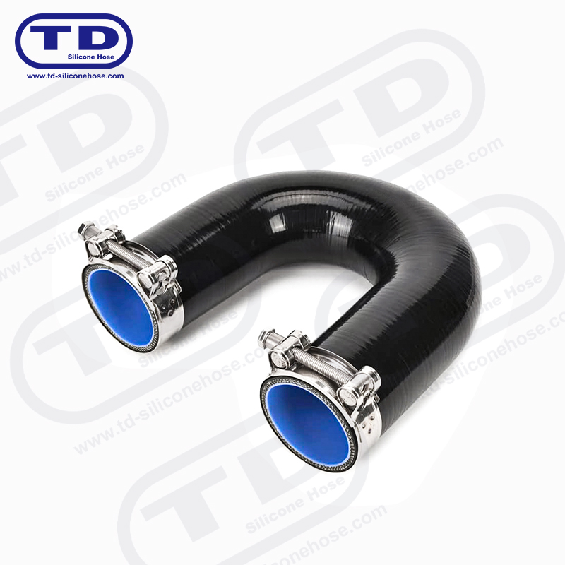Silicone 180 ° Hose Elbow (Hose cruth U)