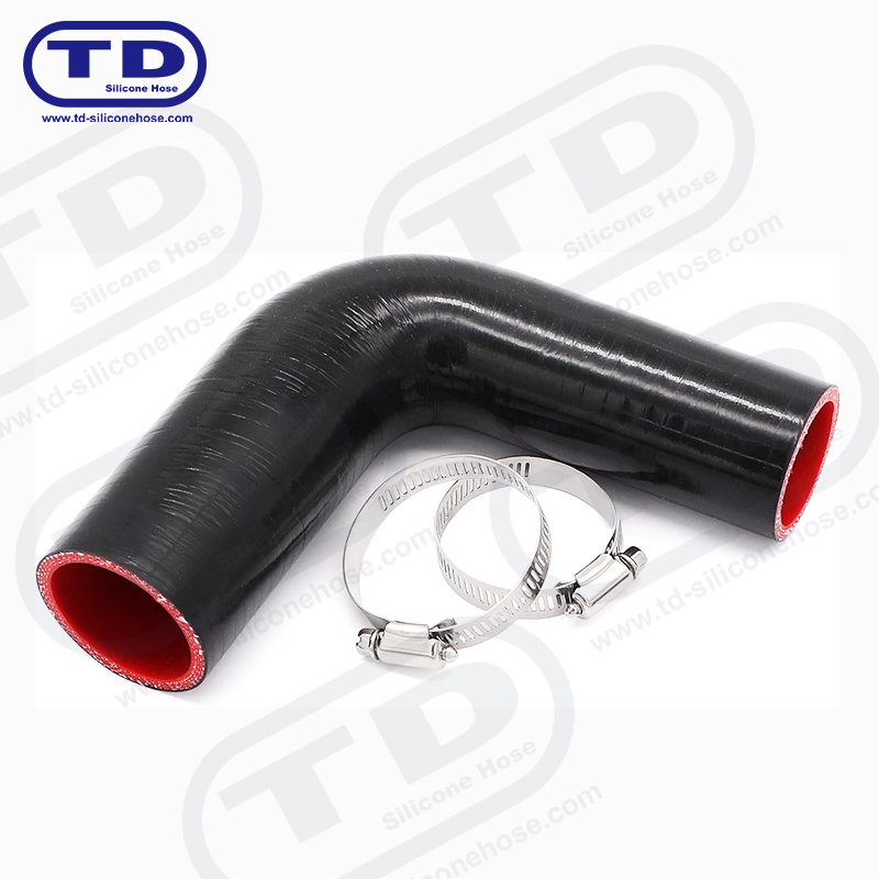 Silicone 90 ° Hose Reducer