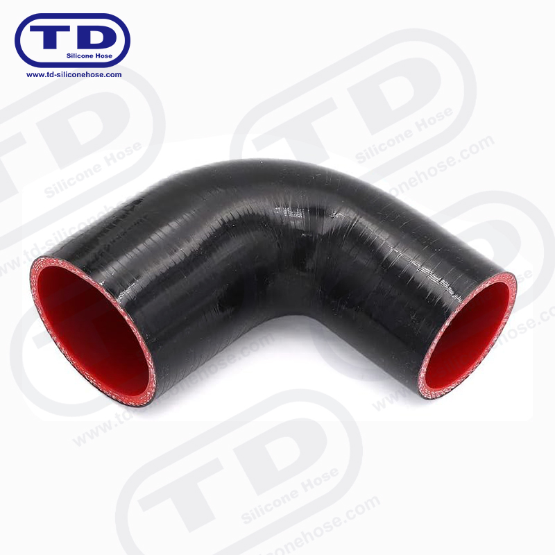 Silicone 90 ° Hose Reducer