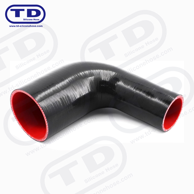 Silicone 90 ° Hose Reducer