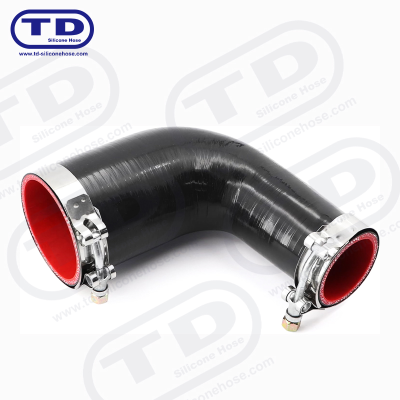 Silicone 90 ° Hose Reducer