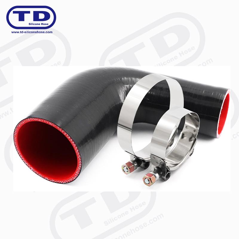 Silicone 90 ° Hose Reducer
