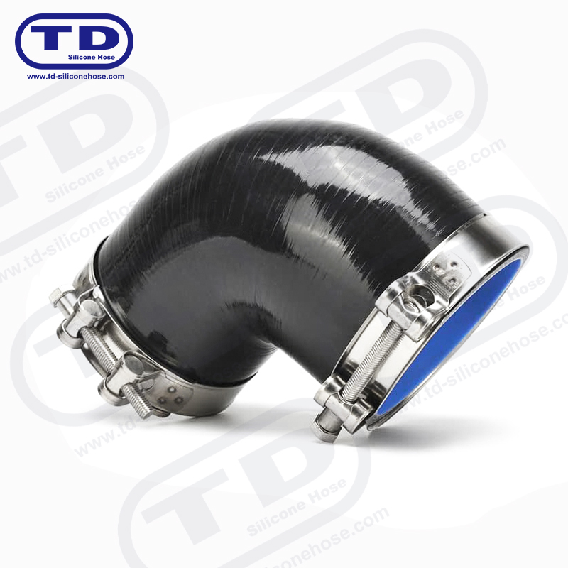 Silicone 90 ° Hose Reducer