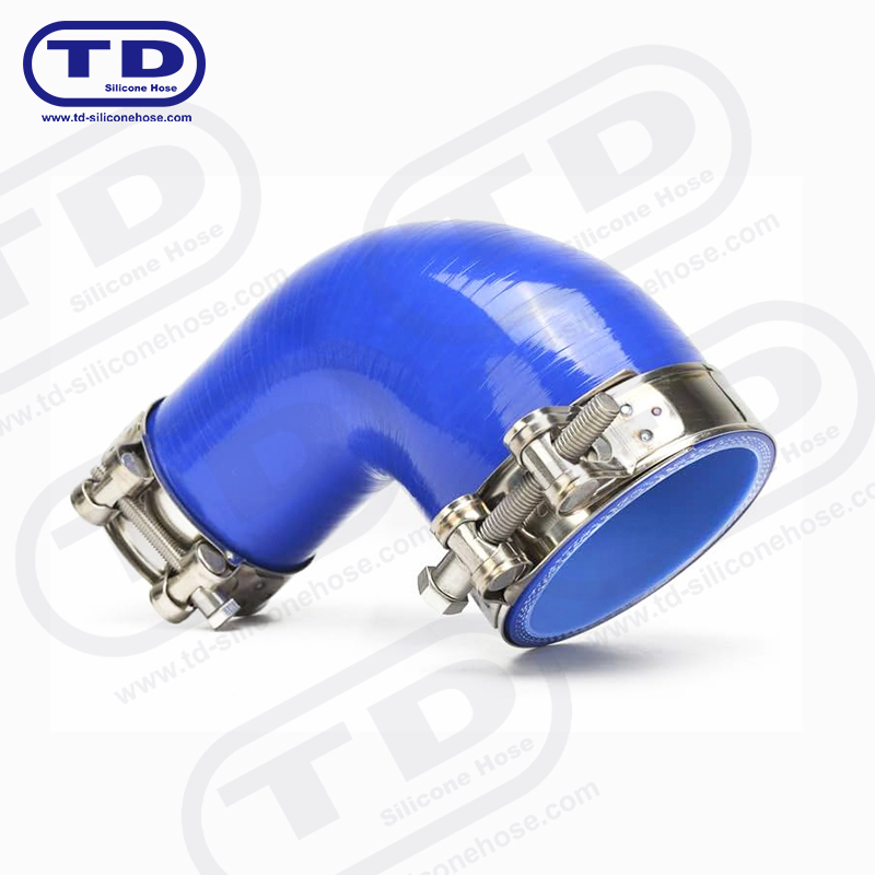 Silicone 90 ° Hose Reducer
