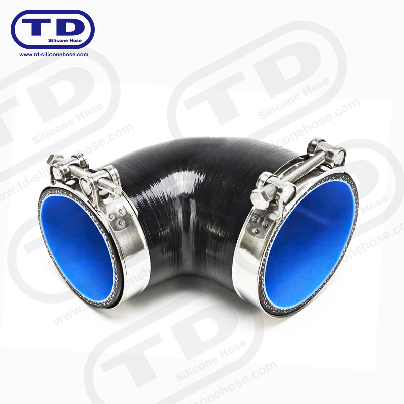 Silicone 90 ° Hose Reducer