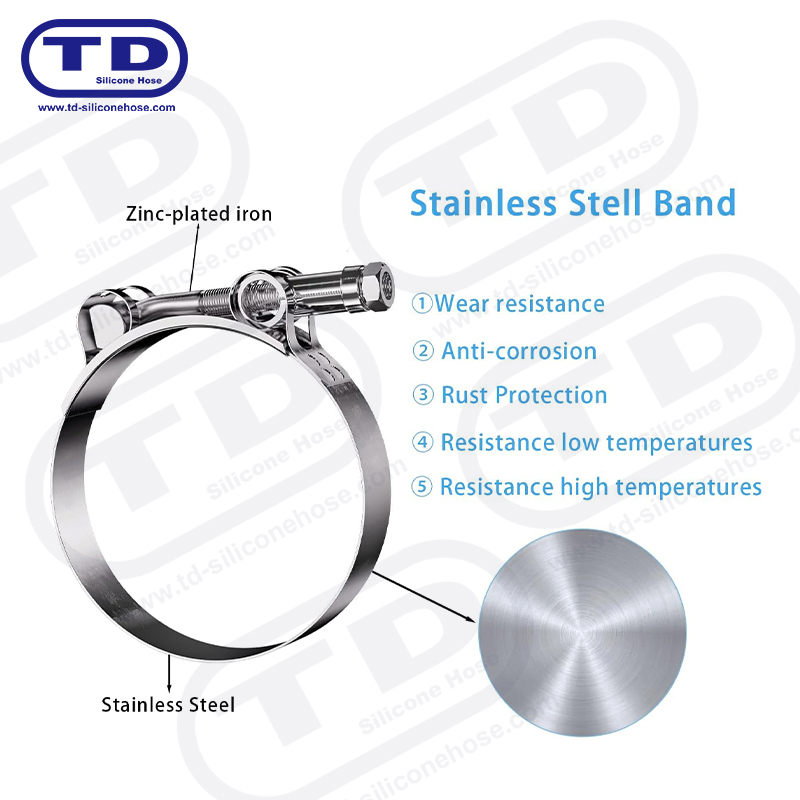 Clamp Hose Silicone T-Bolt Trom