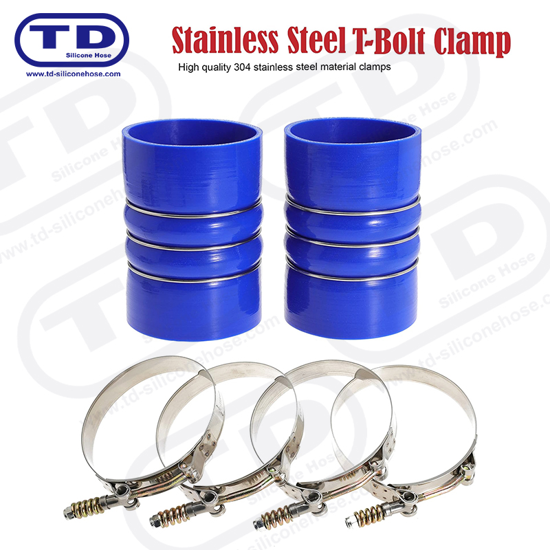 Clampa Hose Silicone T-Bolt Treisithe an Earraigh
