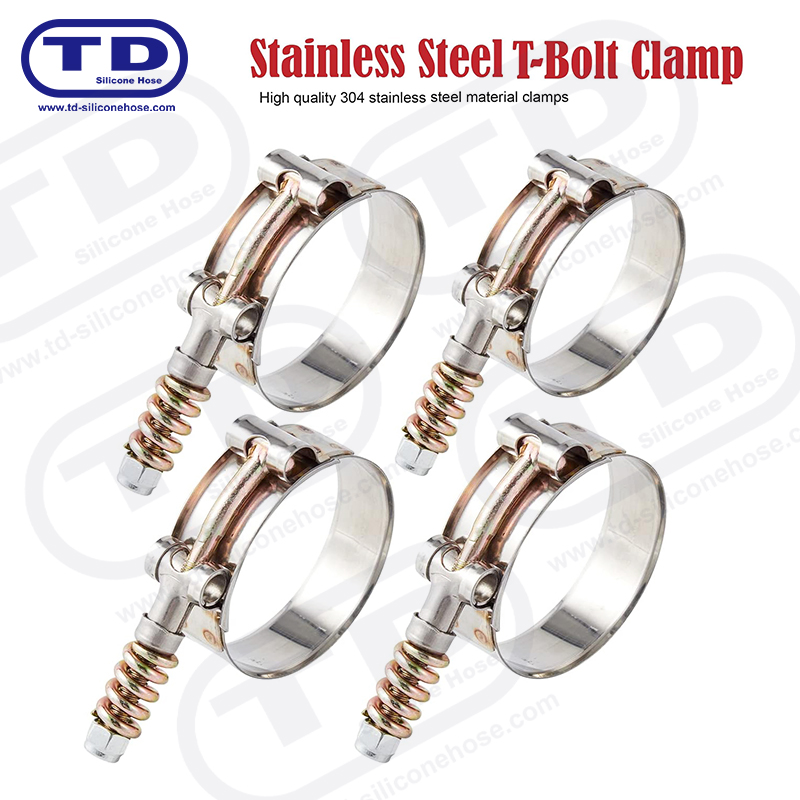 Clampa Hose Silicone T-Bolt Treisithe an Earraigh